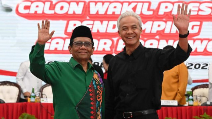 Mahfud MD Resmi Jadi Cawapres Dampingi Ganjar Pranowo di Pemilu 2024