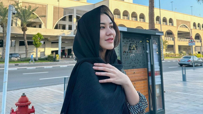 Pengalaman Spiritual Aaliyah Massaid Bisa Sampai Mencium Kabah